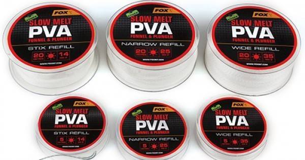 PVA пълнител Fox Edges PVA Mesh Refill Slow