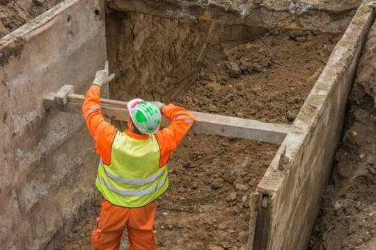 Изкопни работи правила за безопасност при направа на изкоп