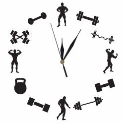 Часовник Време е за фитнес