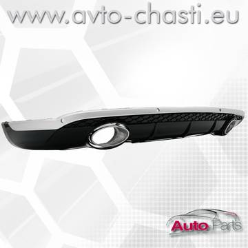 ЗАДЕН ДИФУЗЬОР С АУСПУХОВИ НАКРАЙНИЦИ ЗА AUDI Q5