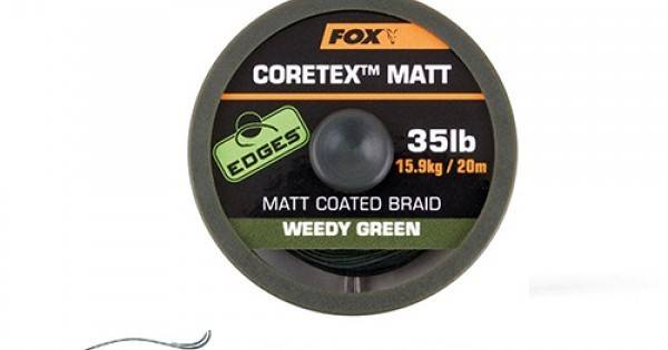 Плетено влакно Fox Edges Matt Coretex 20 м