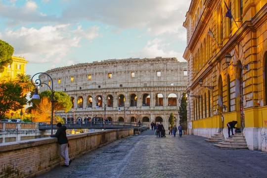 30 Пощенски картички от Рим (Италия)