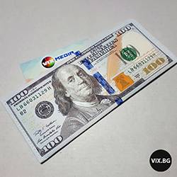 Портфейл банкнота $100