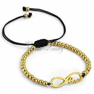 Златиста гривна „Infiniti love“