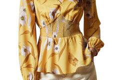 Ted Baker – Дамска Блуза с еластична талия