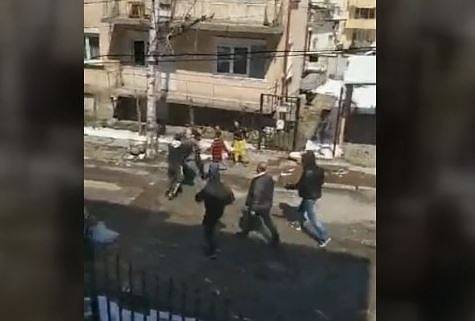 Масов бой във Враца по време на извънредното положение