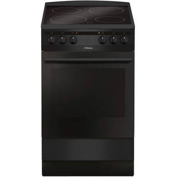 Електрическа готварска печка Hansa FCCM58088, 4 нагревателни зони, Ел. фурна, Функция Grill, Индикатор за остатъчна топлина,…