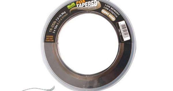 Конусен Шок лидер FOX Soft Tapered Leader – 3х12м