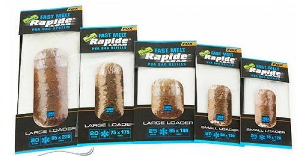 ПВА пликчета FOX Edges Rapide Refills fast melt