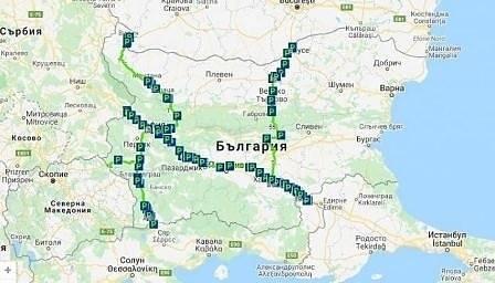 АПИ пусна интерактивна карта със „зелените коридори“ в България