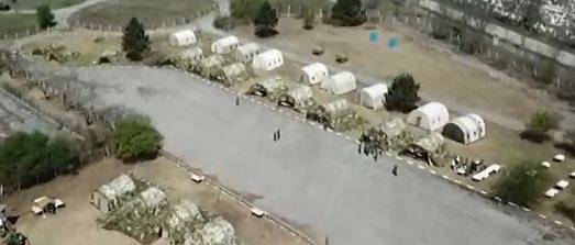 Курсанти от Велико Търново изградиха полева болница за 400 души