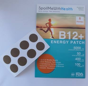 Нова формула Витамин B12 пластири с Желязо, Витамин C и фолиева киселина