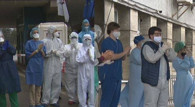 Трета поредна вечер медици аплодират тези, които спазват ограничителните мерки