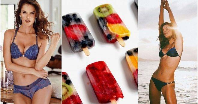 Здравословен сладолед: рецепта на супермодела Алесандра Амброзио