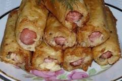 Сочни кренвирши в хрупкава коричка