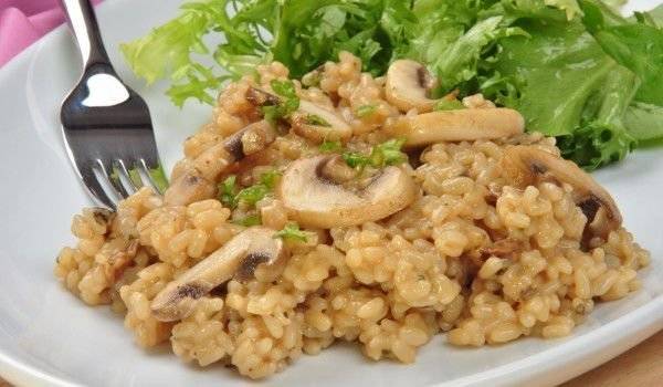 Гъби с ориз