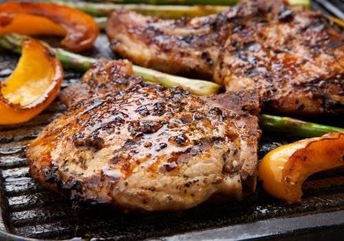 Вратна пържола на скара