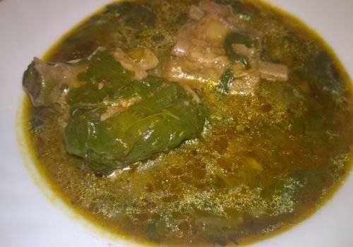 Агнешко със спанак