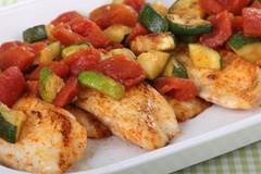 Пиле със зеленчуци по китайски