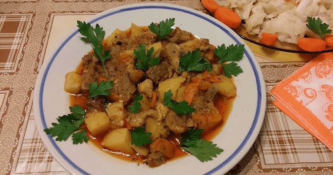 Месо с Картофи по Родопски