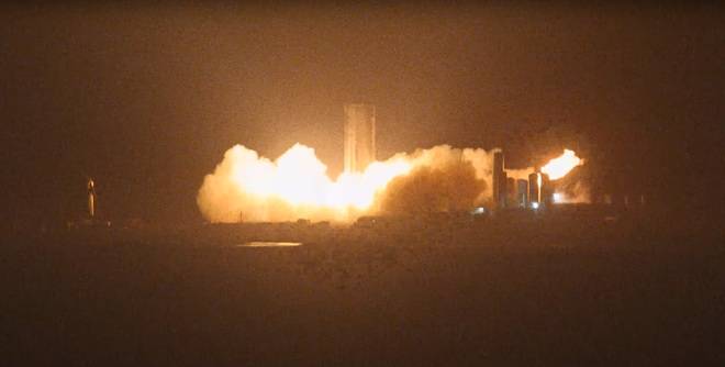 УСПЕХ: Старшип SN4 е първият прототип, запалил ракетен двигател!