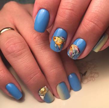 Златна Рибка на Ноктите: 20+ Приказни идеи за Морски Маникюр