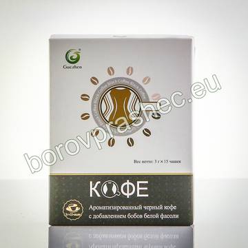 GUOZHEN Ароматно черно кафе с бял фасул