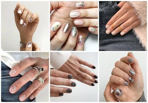Най-модерните маникюри за къси нокти