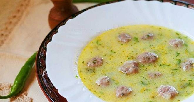 Супа топчета класическа със застройка