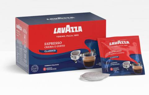 Кафе на филтър дози Lavazza Crema e Gusto 18 бр. Ese 44 мм