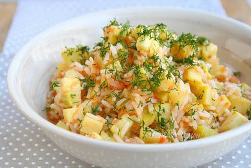 Тиквички с ориз