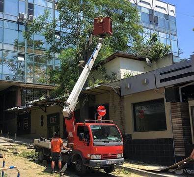 Вишки под наем варна