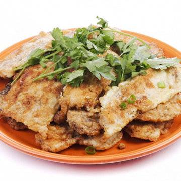 Панирани свински сърца