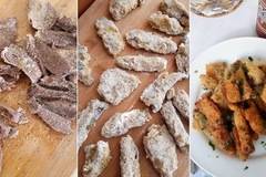 Панирани свински сърца