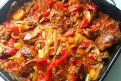 Дробчета по селски с бира