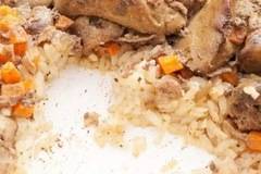 Пилешки дробчета с ориз