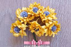 Декорация за картички и покани – цветя, дантели, материали – Ателие