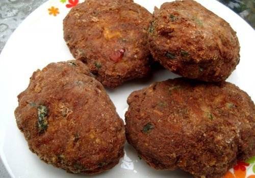 Пържени кюфтета с гъби