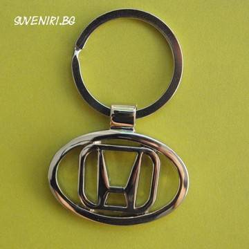 Хонда – изчистен метален ключодържател с елипса