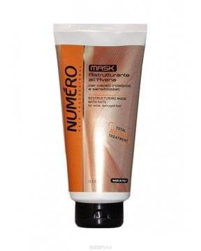 Brelil Numero Restructuring Cream Mask Hair with Oat Extracts Маска за възстановяване на косата с овес 300мл