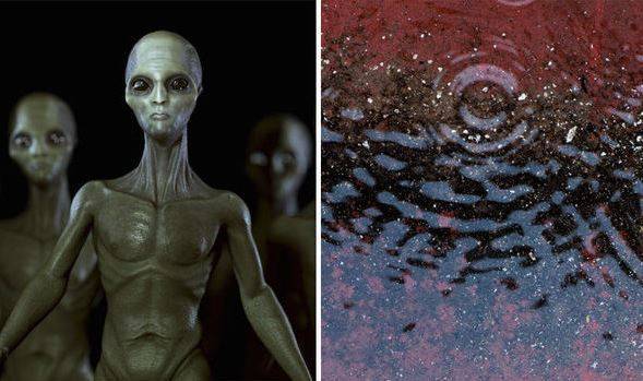 Кървав дъжд в Шри Ланка с извънземен произход