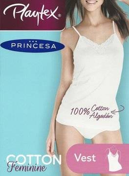 Малена – магазин за женски памучен потник с тънки презрамки женски памучен корсаж Playtex S M L XL