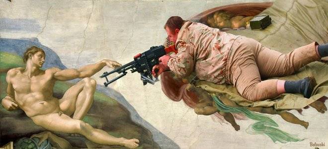 Вълшебният стрелец Каракачанов (нова галерия с колажи и видео)