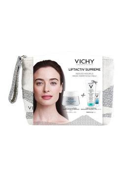 Vichy -Комплект LIFACTIV Supreme, Крем за лице против бръчки и отпускане, За нормална към смесена кожа 50 мл + Демакиянт 3 в1...