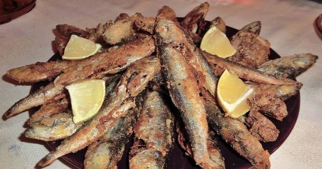 Как се пържи дребна риба