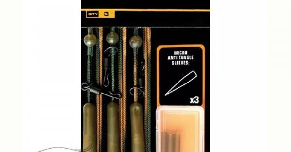 Готов монтаж Fox Edges 50lb Camo Leadcore Kwik Change Heli Rigs