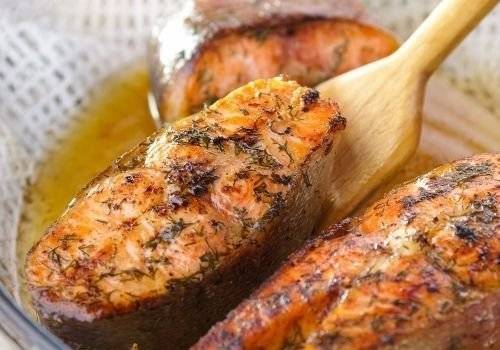 Пържена риба, маринована