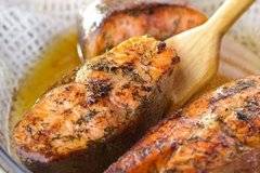 Пържена риба, маринована