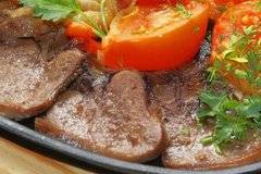 Маринован пържен език