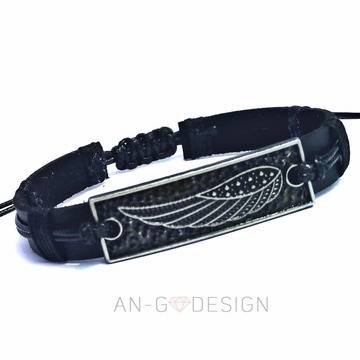 Мъжка Гривна от Екокожа AnGel